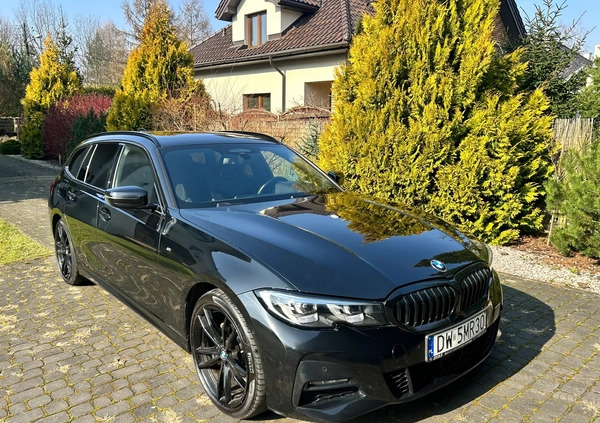 BMW Seria 3 cena 147000 przebieg: 118000, rok produkcji 2021 z Warszawa małe 781